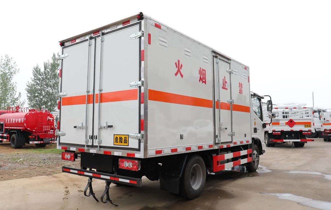 歐馬可國六藍牌氣體廂式運輸車 歐馬可國六藍牌氣體廂式運輸車