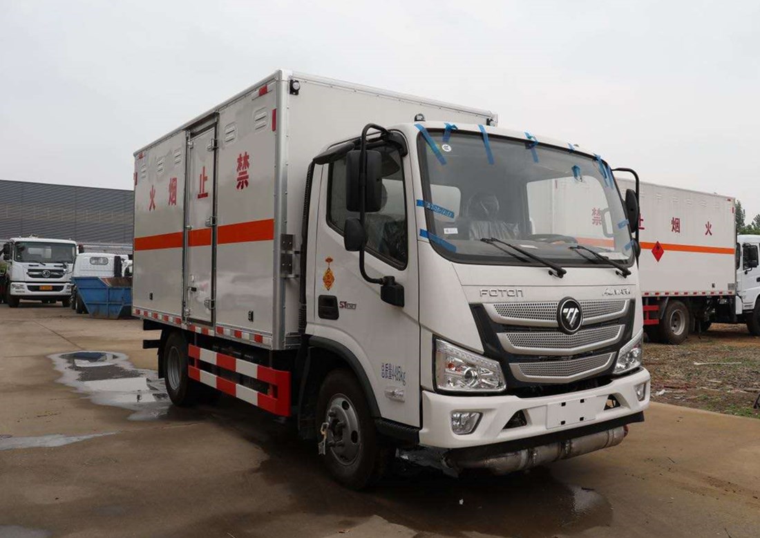 歐馬可國六藍牌氣體廂式運輸車 歐馬可國六藍牌氣體廂式運輸車