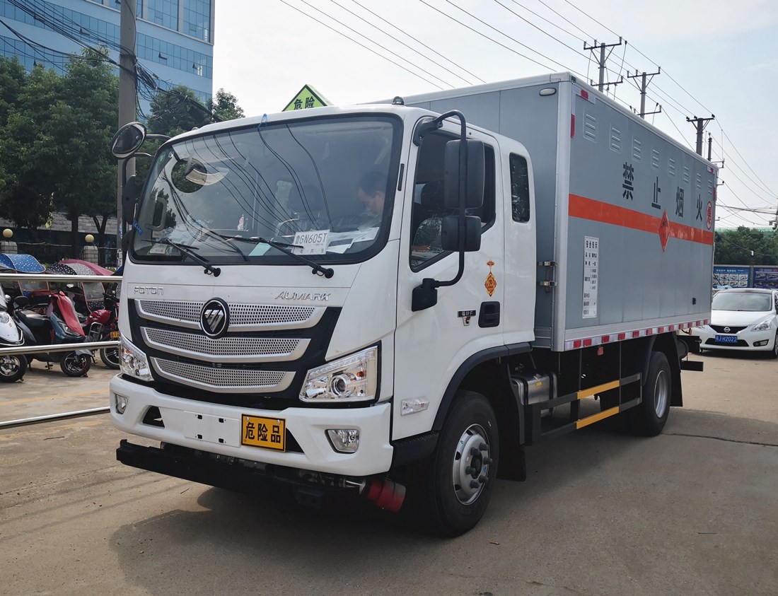 福田歐馬可4.7米貨廂爆破器材運輸車 福田歐馬可4.7米貨廂爆破器材運輸車