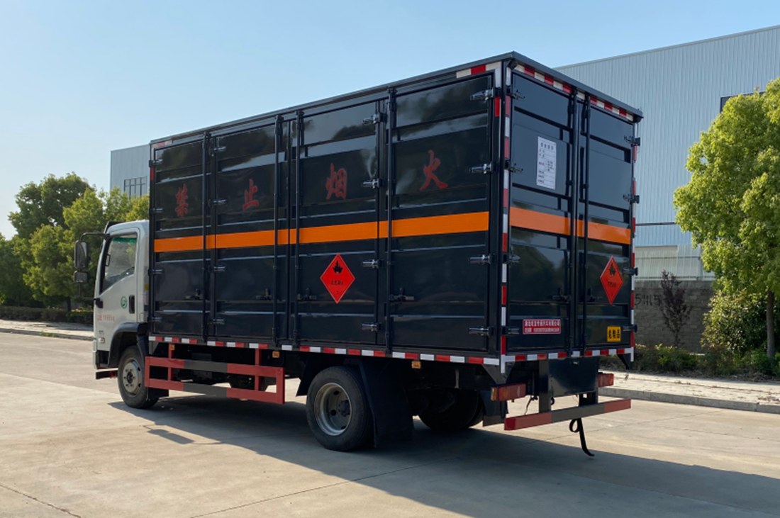 大運國六液體廂式運輸車 大運國六液體廂式運輸車