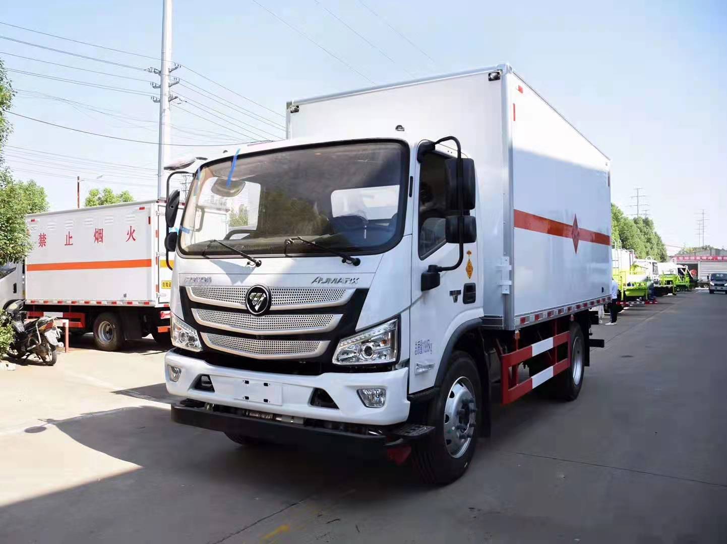 福田歐馬可5.15米雜項危險品廂式運輸車 福田歐馬可5.15米雜項危險品廂式運輸車