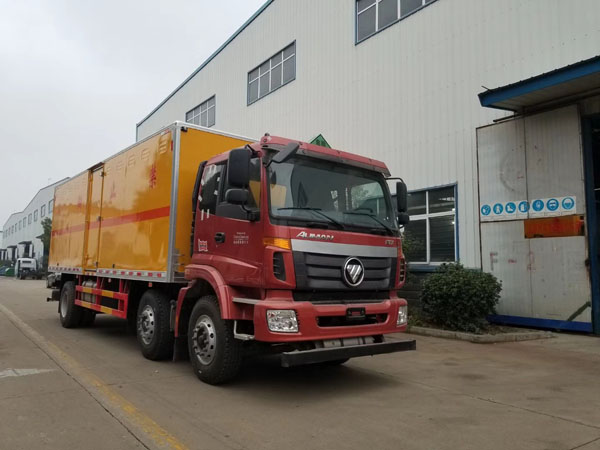 福田歐曼7.75米雜項廂式運輸車 福田歐曼7.75米雜項廂式運輸車