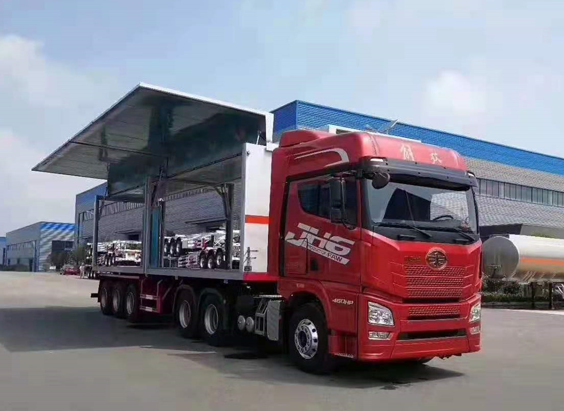 雜項危險品半掛廂式運輸車 雜項危險品半掛廂式運輸車