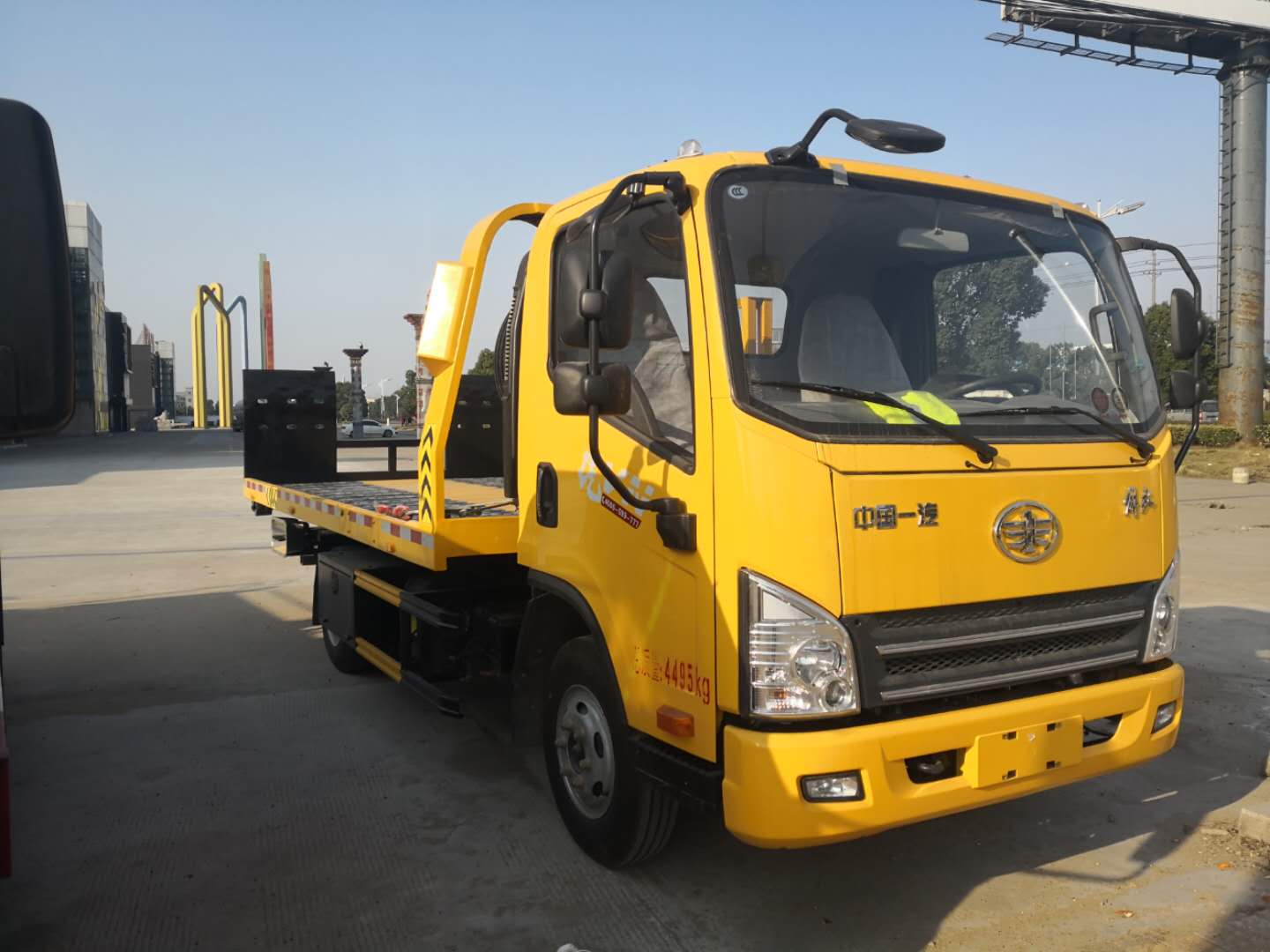 解放虎V藍牌清障車 解放虎V藍牌清障車