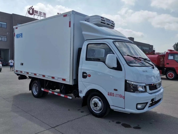 國六東風汽油后雙輪冷藏車 國六東風汽油后雙輪冷藏車