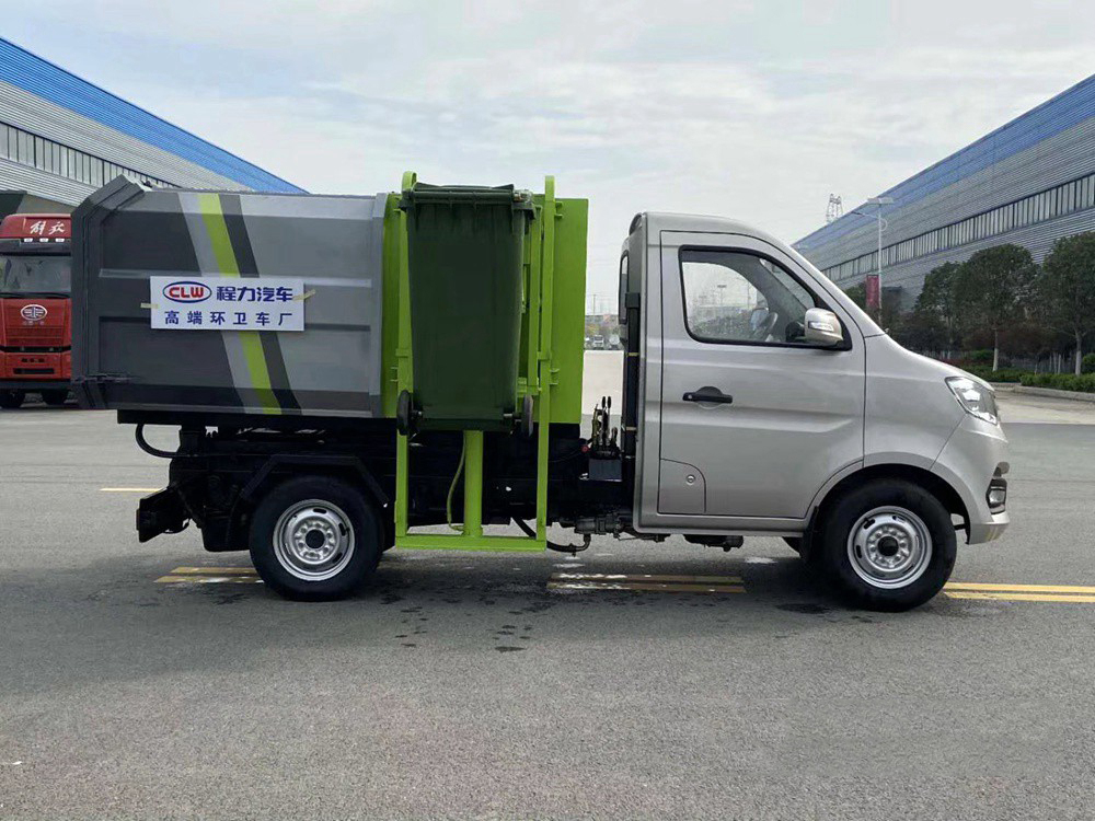 國六3方 藍牌長安 掛桶垃圾車 國六3方 藍牌長安 掛桶垃圾車