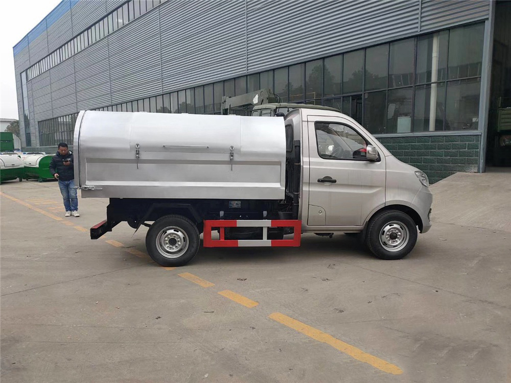 國(guó)六·長(zhǎng)安3方 藍(lán)牌廂式垃圾車 國(guó)六·長(zhǎng)安3方 藍(lán)牌廂式垃圾車