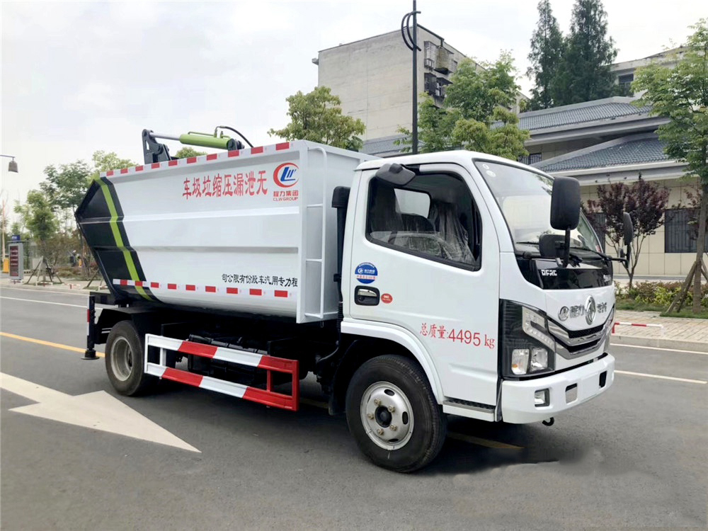 國六7方東風D6 無泄漏垃圾車 國六7方東風D6 無泄漏垃圾車