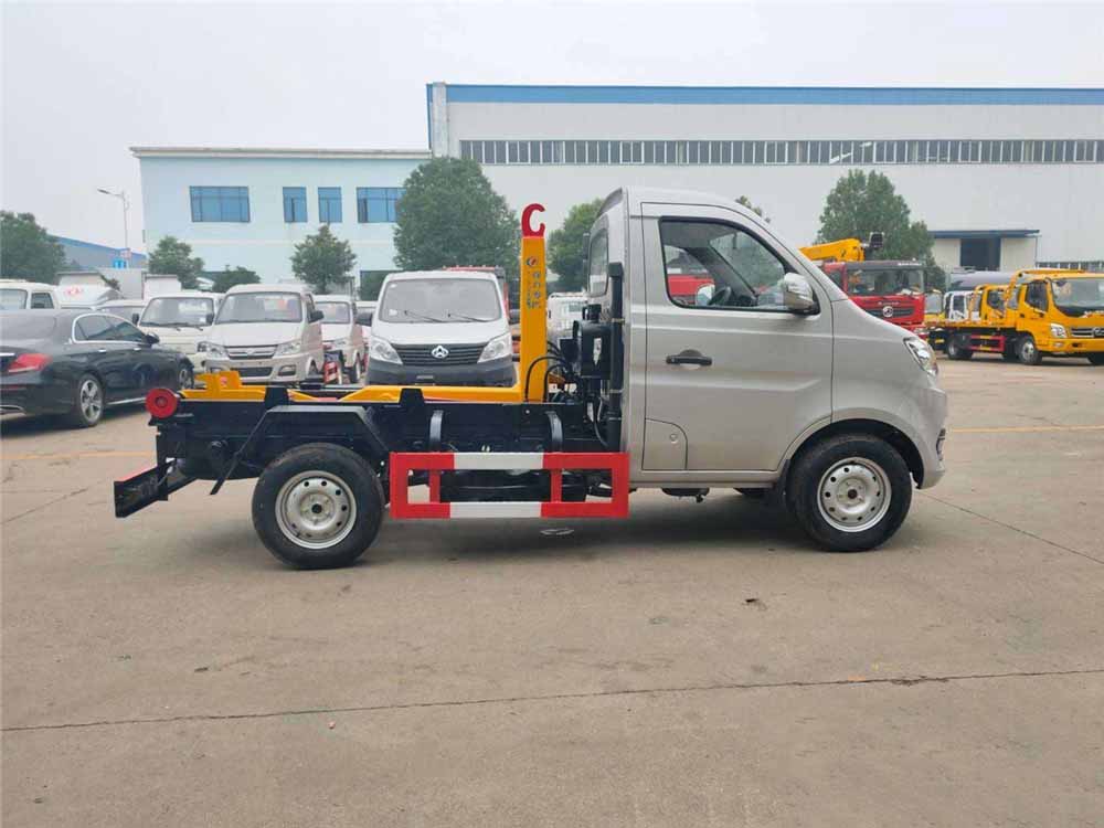 國六3-4方 藍牌長安 勾臂垃圾車 國六3-4方 藍牌長安 勾臂垃圾車