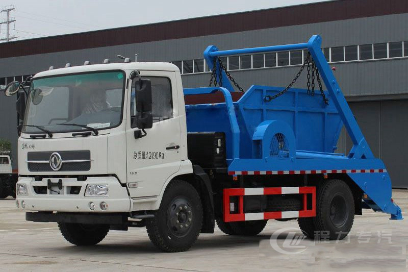 國六12立方東風天錦 擺臂垃圾車 國六12立方東風天錦 擺臂垃圾車