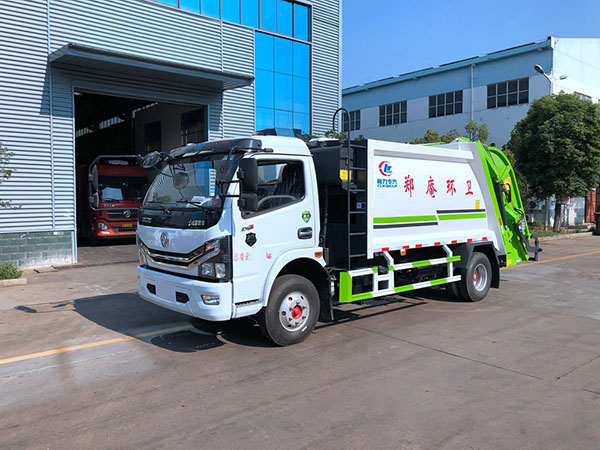 國六8立方東風D7 壓縮垃圾車 國六8立方東風D7 壓縮垃圾車