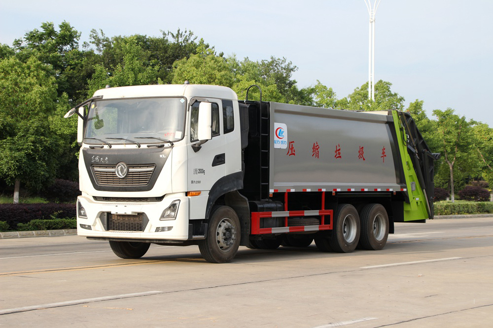國六18立方東風天龍后雙橋 壓縮垃圾車 國六18立方東風天龍后雙橋 壓縮垃圾車