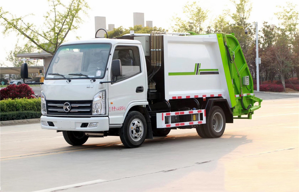 國(guó)六4立方 藍(lán)牌凱馬 壓縮垃圾車 國(guó)六4立方 藍(lán)牌凱馬 壓縮垃圾車