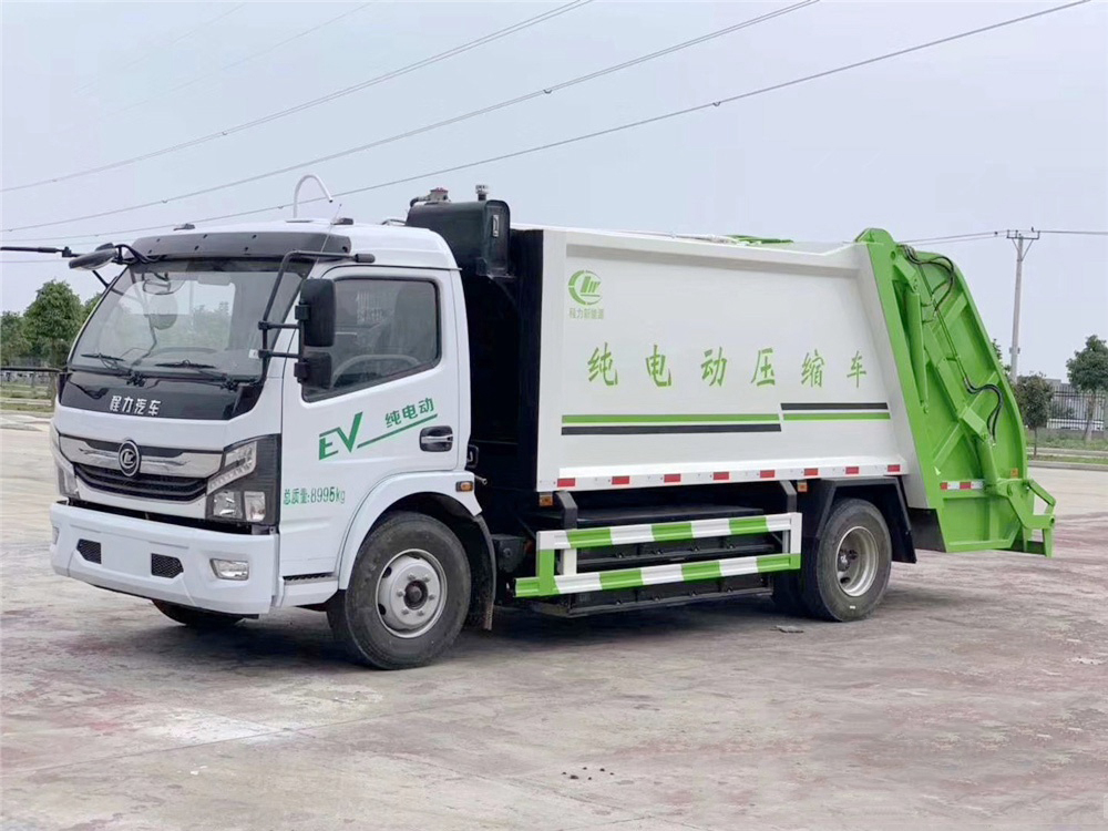 純電動8立方壓縮垃圾車可上牌 純電動8立方壓縮垃圾車可上牌