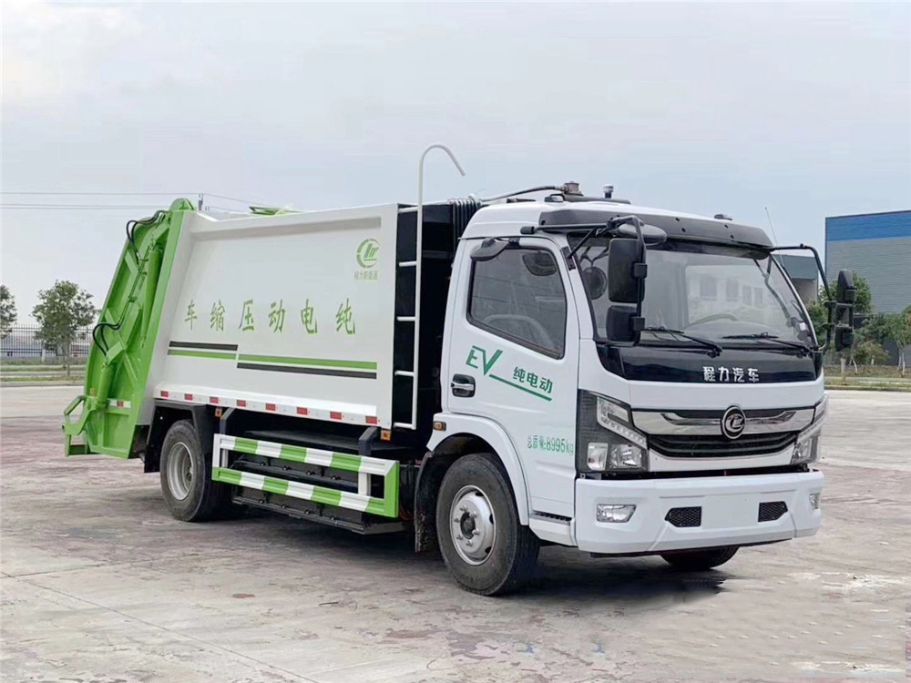 純電動8立方壓縮垃圾車可上牌 純電動8立方壓縮垃圾車可上牌