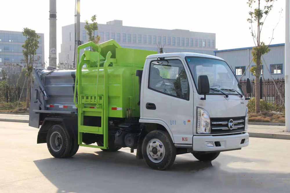國六3方 藍(lán)牌凱馬 餐廚垃圾車 國六3方 藍(lán)牌凱馬 餐廚垃圾車