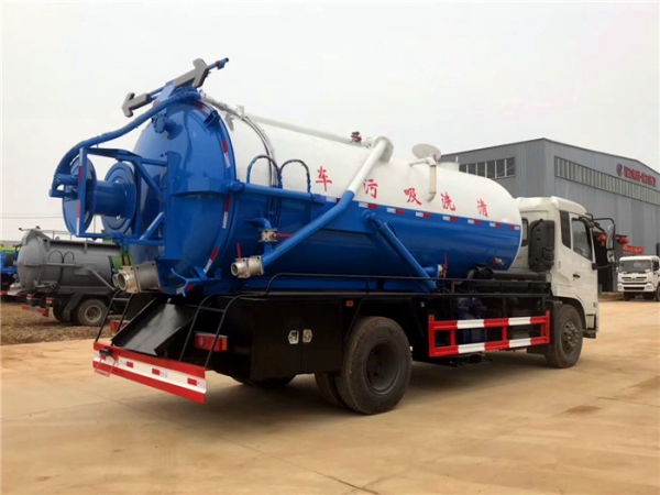 東風(fēng)天錦14方 清洗吸污車一體罐 東風(fēng)天錦14方 清洗吸污車一體罐