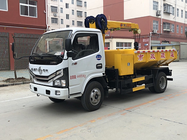 國六東風多利卡管道清淤車 國六東風多利卡管道清淤車