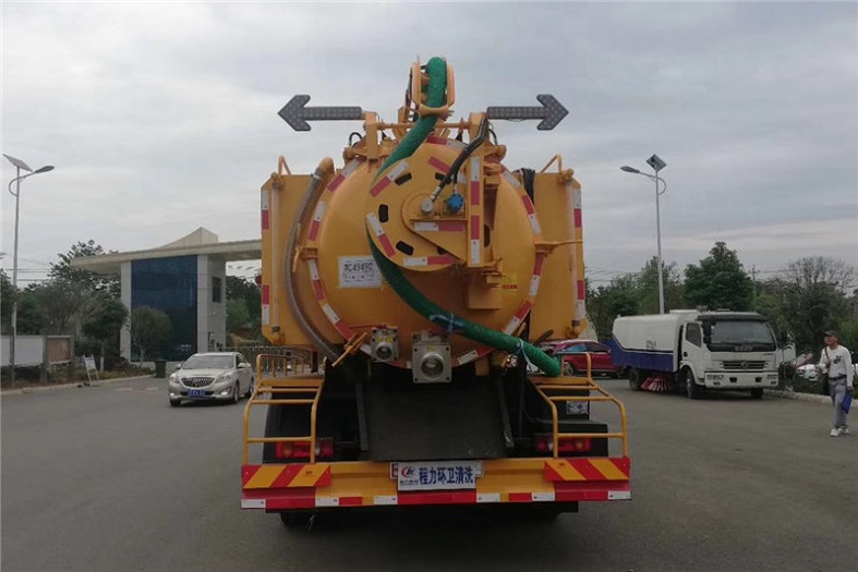 東風天錦12方聯合疏通車 東風天錦12方聯合疏通車