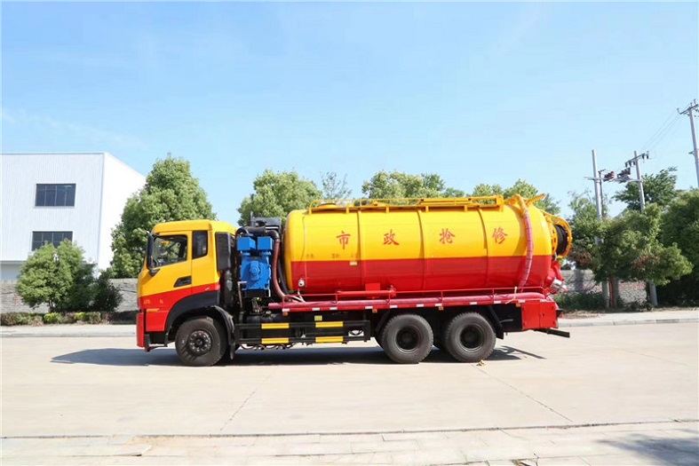 東風天龍21方清洗吸污車國六 東風天龍21方清洗吸污車國六