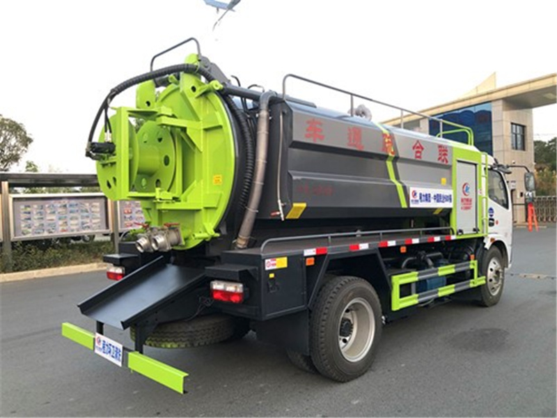 國六東風大多利卡9.7方清洗吸污車 國六東風大多利卡9.7方清洗吸污車