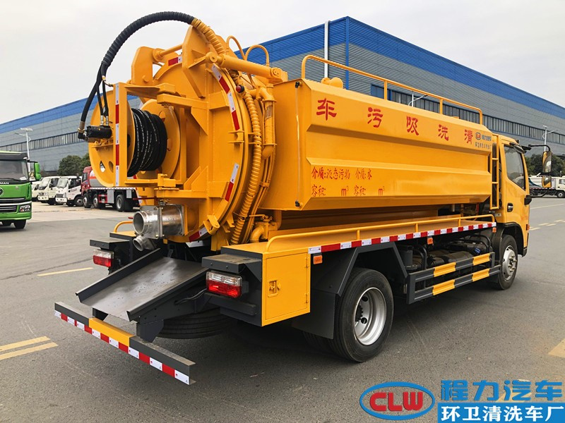 國(guó)六東風(fēng)大多利卡10方清洗吸污車 國(guó)六東風(fēng)大多利卡10方清洗吸污車