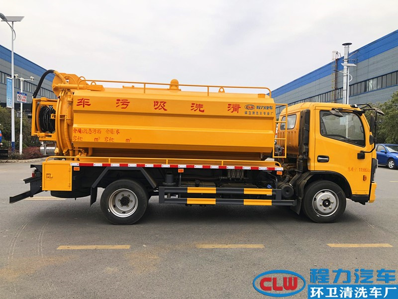 國(guó)六東風(fēng)大多利卡10方清洗吸污車 國(guó)六東風(fēng)大多利卡10方清洗吸污車