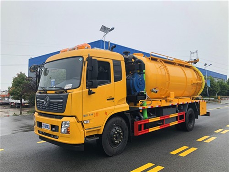 國六東風(fēng)天錦15方清洗吸污車帶副發(fā) 國六東風(fēng)天錦15方清洗吸污車帶副發(fā)