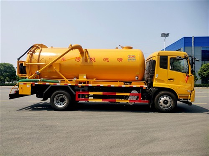 國六東風(fēng)天錦15方清洗吸污車一體罐 國六東風(fēng)天錦15方清洗吸污車一體罐