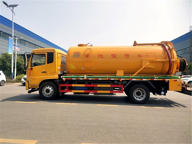 國六東風(fēng)天錦15方清洗吸污車一體罐 國六東風(fēng)天錦15方清洗吸污車一體罐