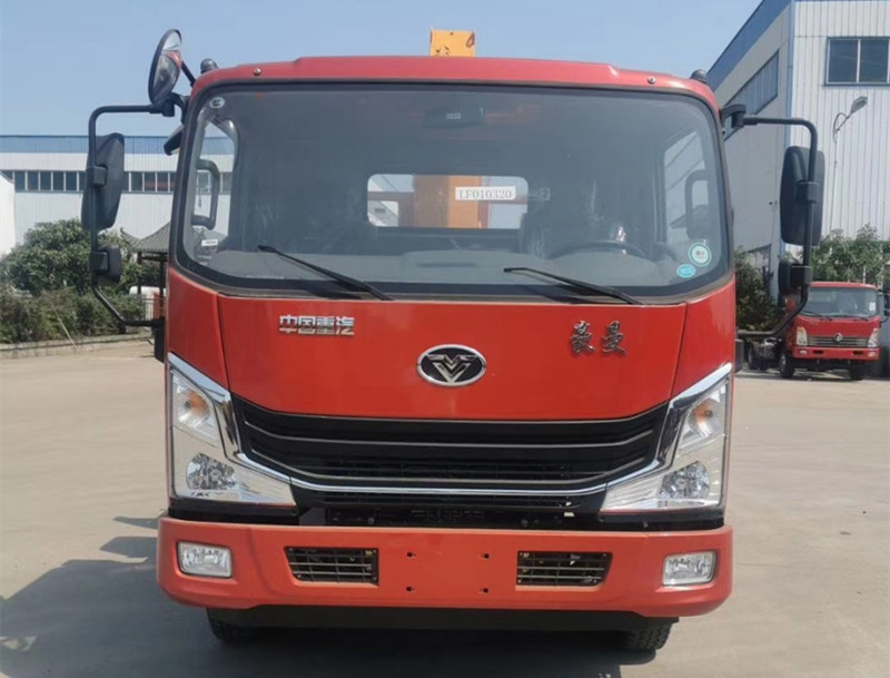 國六重汽豪曼貨箱4.05米小黃牌隨車吊 國六重汽豪曼貨箱4.05米小黃牌隨車吊