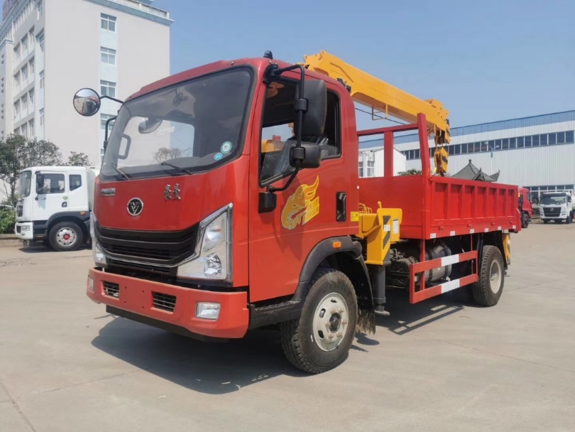 國六重汽豪曼貨箱4.05米小黃牌隨車吊 國六重汽豪曼貨箱4.05米小黃牌隨車吊