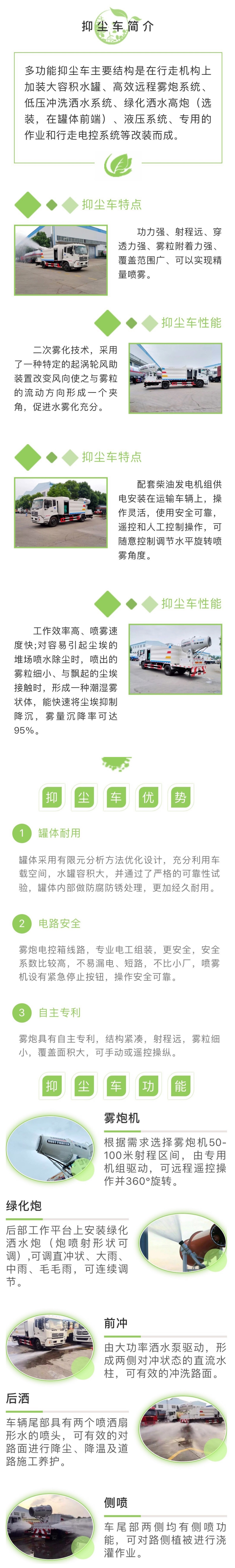 東風小多利卡5方抑塵霧炮噴灑車 東風小多利卡5方抑塵霧炮噴灑車