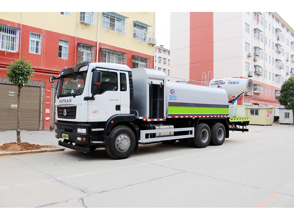 重汽汕德卡后雙橋抑塵車國(guó)六16立方/50-120米霧炮 重汽汕德卡后雙橋抑塵車國(guó)六16立方/50-120米霧炮