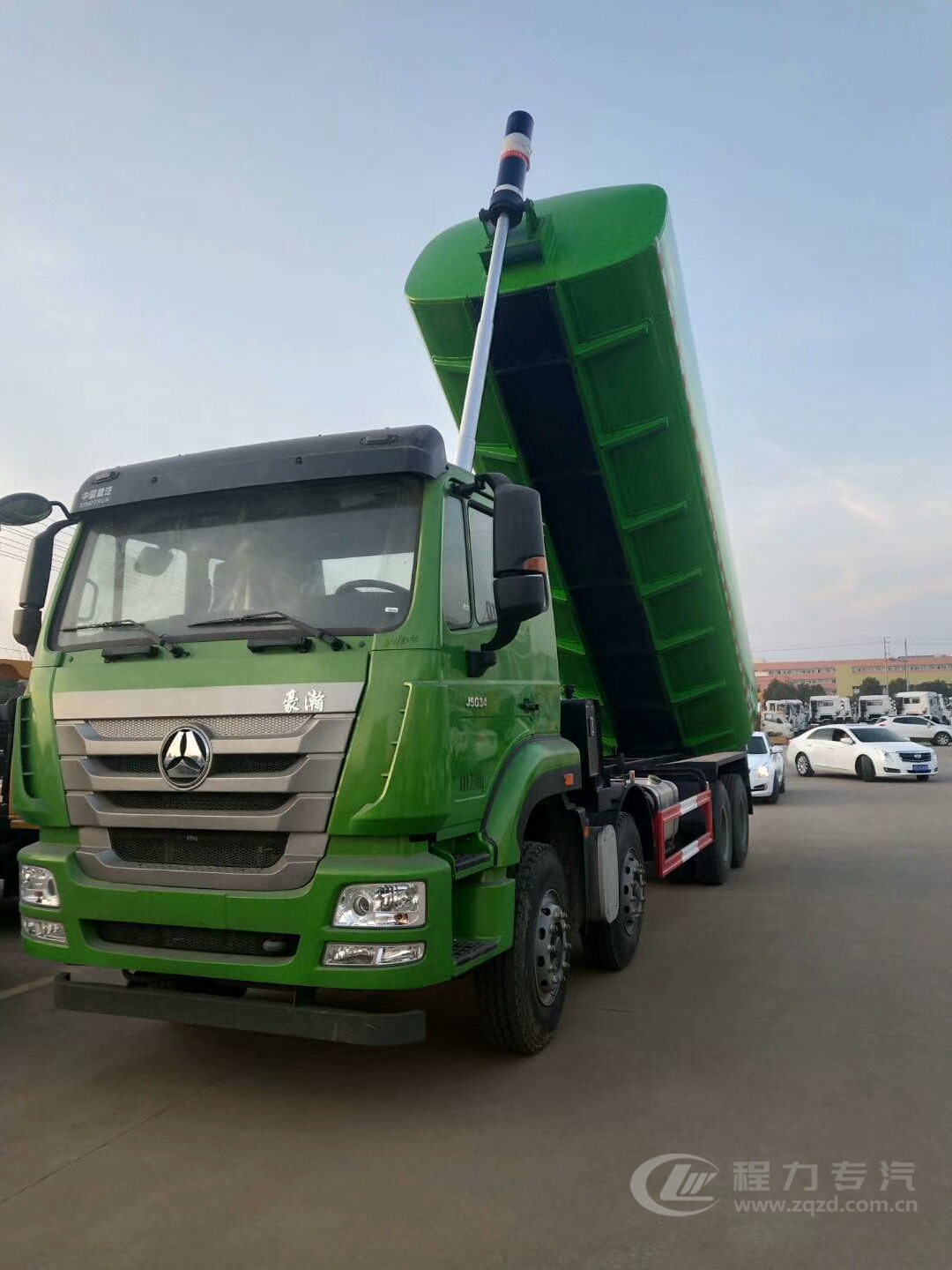 重汽污泥自卸運輸車24方 重汽污泥自卸運輸車24方