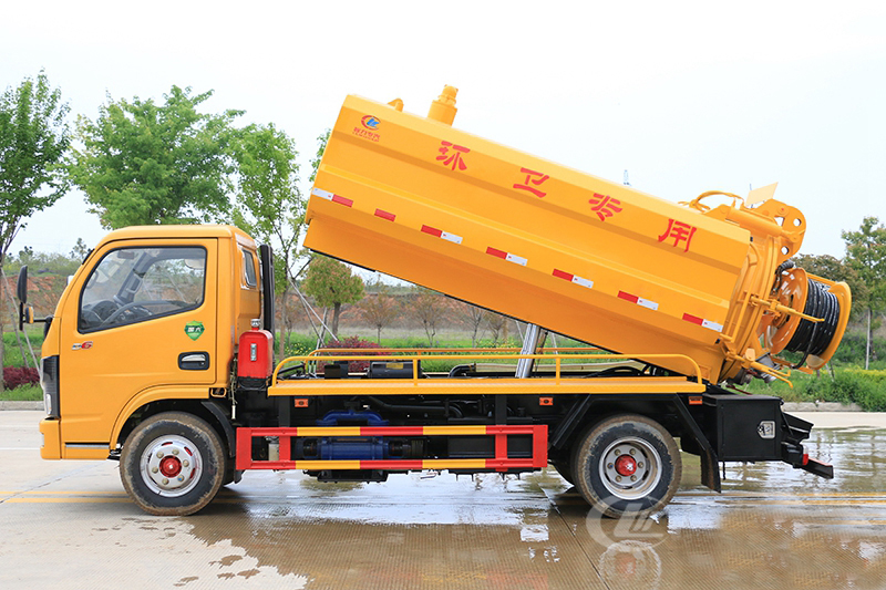 國六東風小多利卡 5方 清洗吸污車 國六東風小多利卡 5方 清洗吸污車