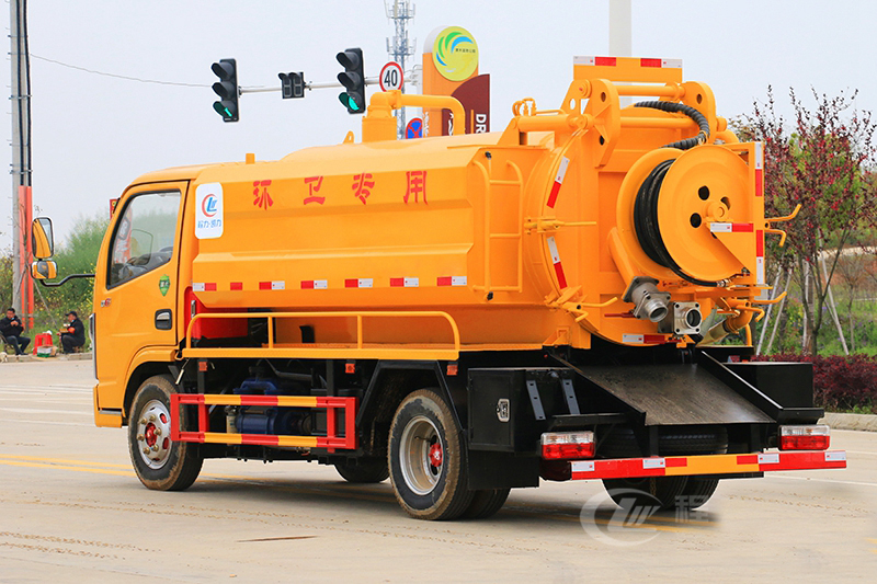 國六東風小多利卡 5方 清洗吸污車 國六東風小多利卡 5方 清洗吸污車