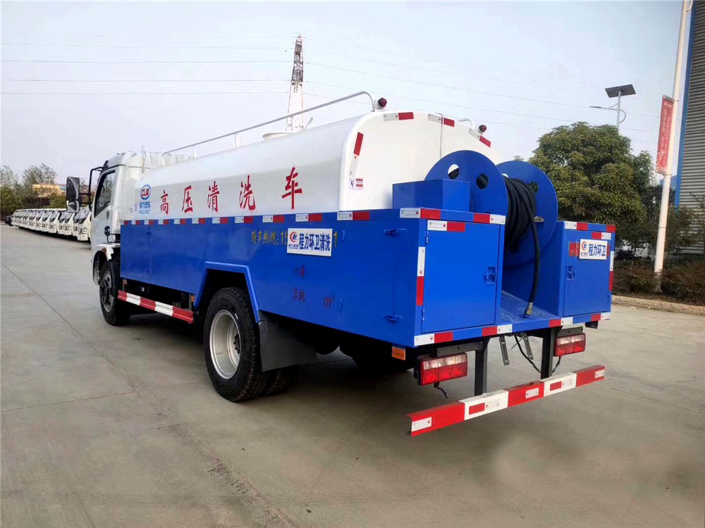 國六8立方東風(fēng)D7管道清洗車 國六8立方東風(fēng)D7管道清洗車