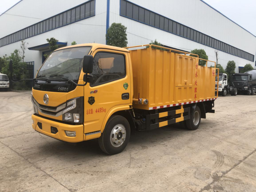 國六東風3308軸距污水處理車介紹 國六東風3308軸距污水處理車介紹