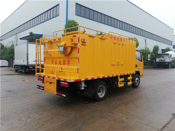 國六東風3308軸距污水處理車介紹 國六東風3308軸距污水處理車介紹