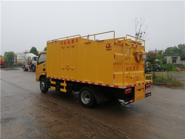 國六東風3308軸距污水處理車介紹 國六東風3308軸距污水處理車介紹