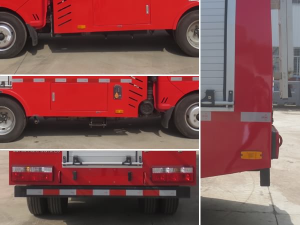 江特牌JDF5041GXFSG10/E6型水罐消防車 江特牌JDF5041GXFSG10/E6型水罐消防車