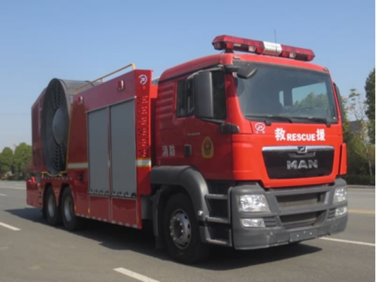 江特牌JDF5220TXFPY150型排煙消防車 江特牌JDF5220TXFPY150型排煙消防車