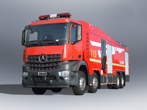 奔馳18噸水罐消防車 奔馳18噸水罐消防車
