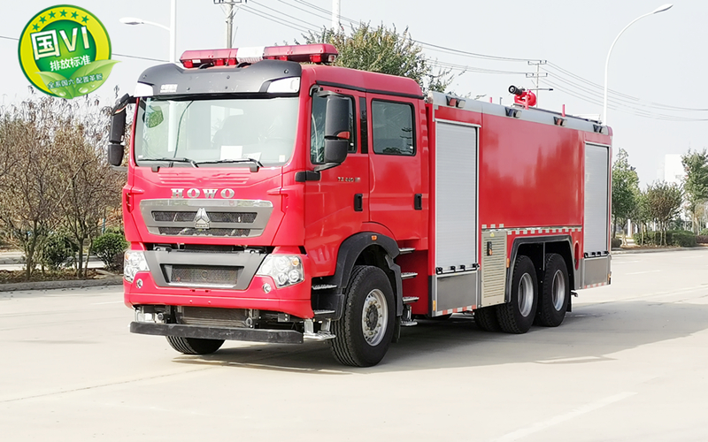 豪沃17噸水罐消防車 豪沃17噸水罐消防車