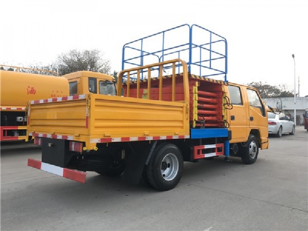 國六江鈴10米剪叉式升降平臺高空作業車 國六江鈴10米剪叉式升降平臺高空作業車